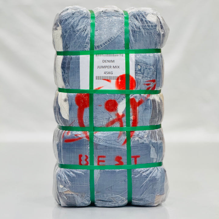 Grade A Denim Jumper Mix, 45 KG