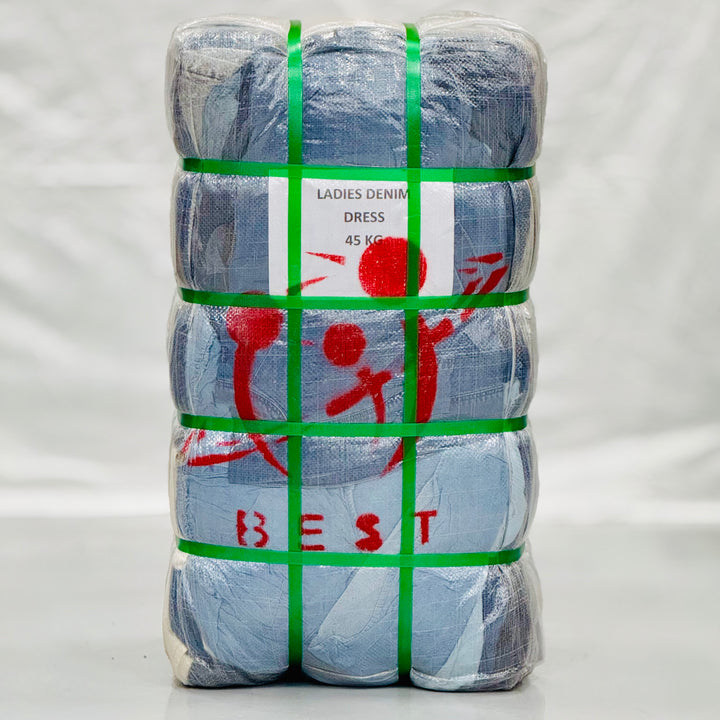 Grade A Ladies Denim Dress, 45 KG